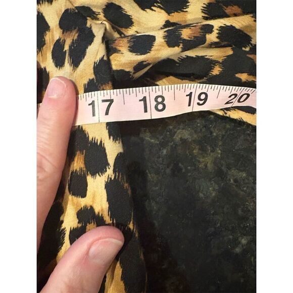 Charter Club Women's Leopard Print Blazer Size L Multicolor Animal Print - Picture 10 of 11